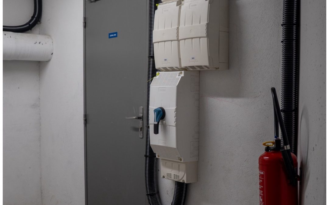 Installation de coffret individuel pour recharge électrique en copropriété